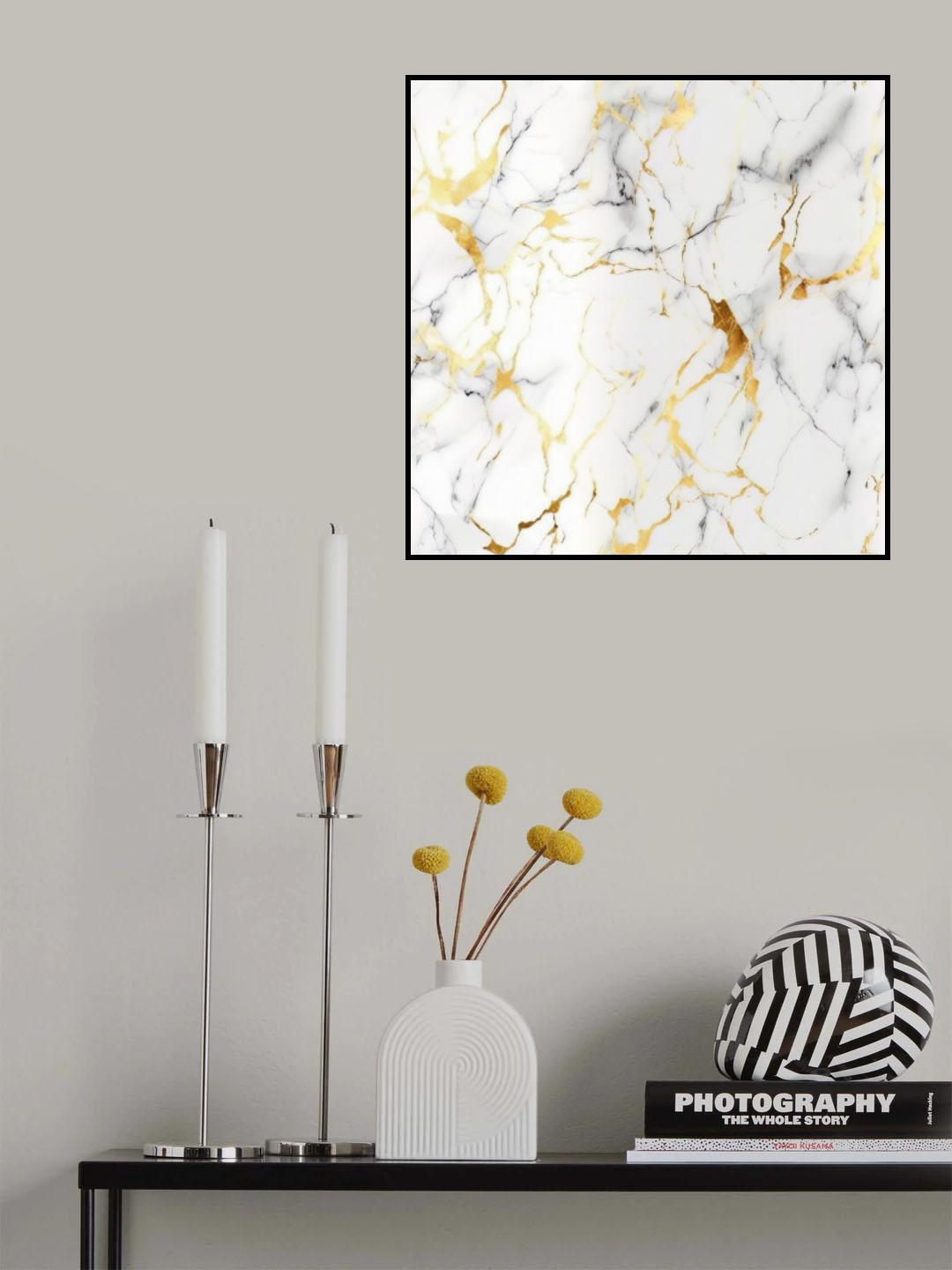 Marble 3 Poster och Canvastavla