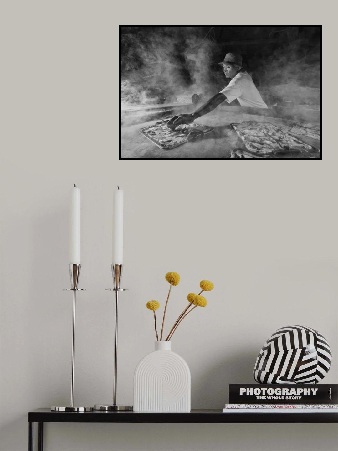On Work Poster och Canvastavla