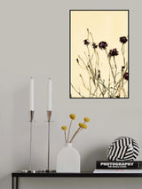 Withered flowers Poster och Canvastavla