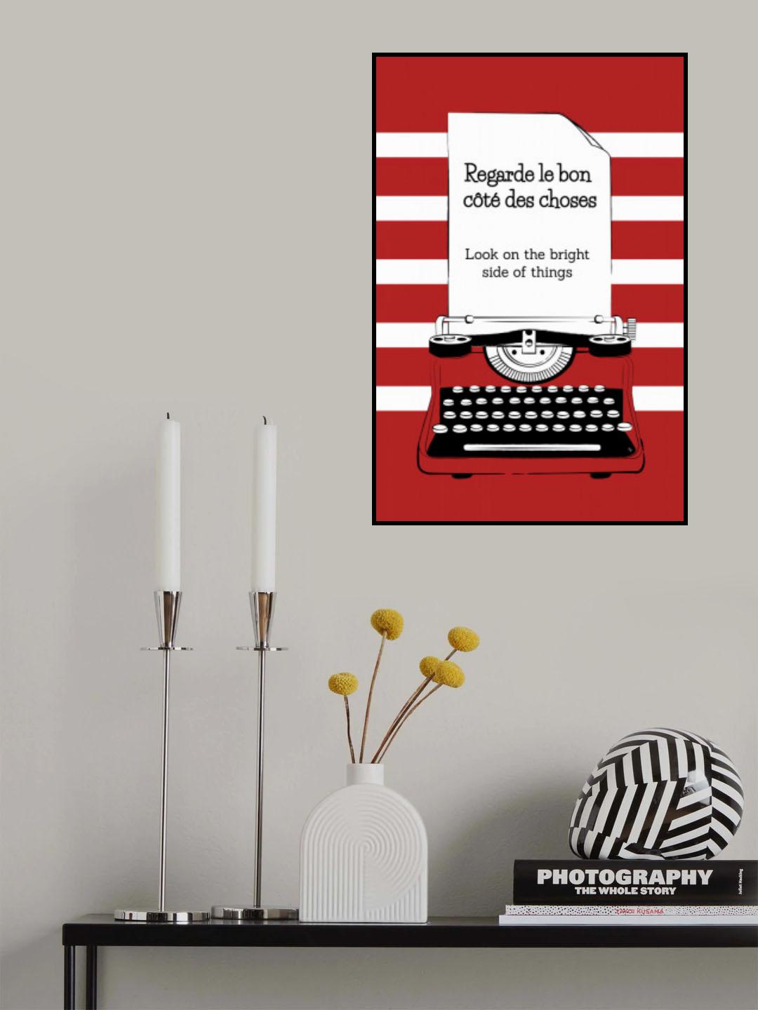 Bright Side Poster och Canvastavla