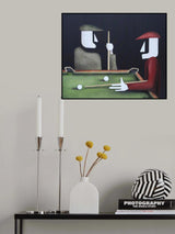 Billiards Poster och Canvastavla