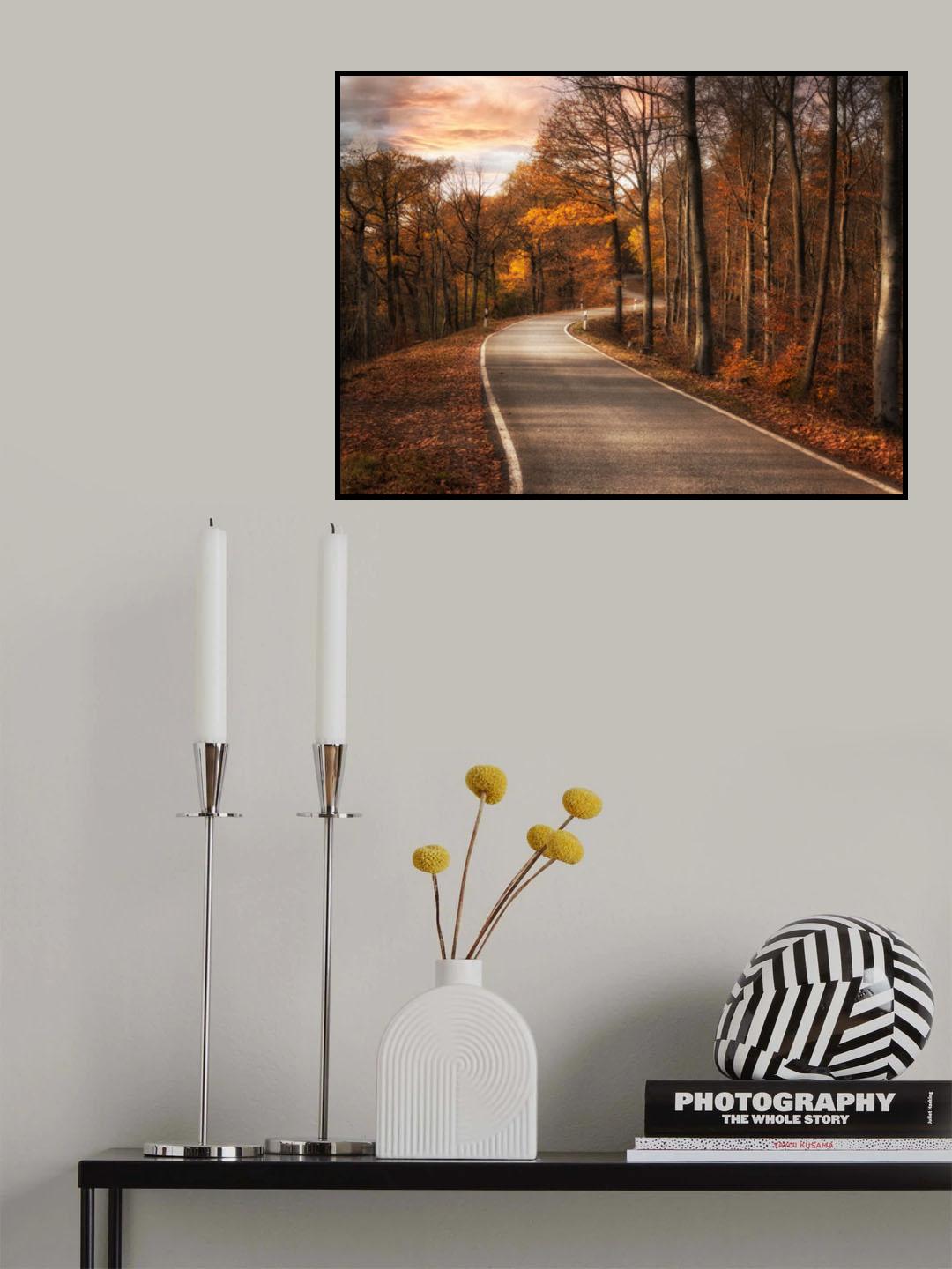 The Road Poster och Canvastavla