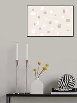 Abstract Squares Poster och Canvastavla