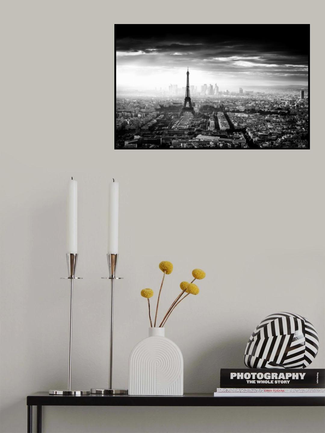 Paris Poster och Canvastavla
