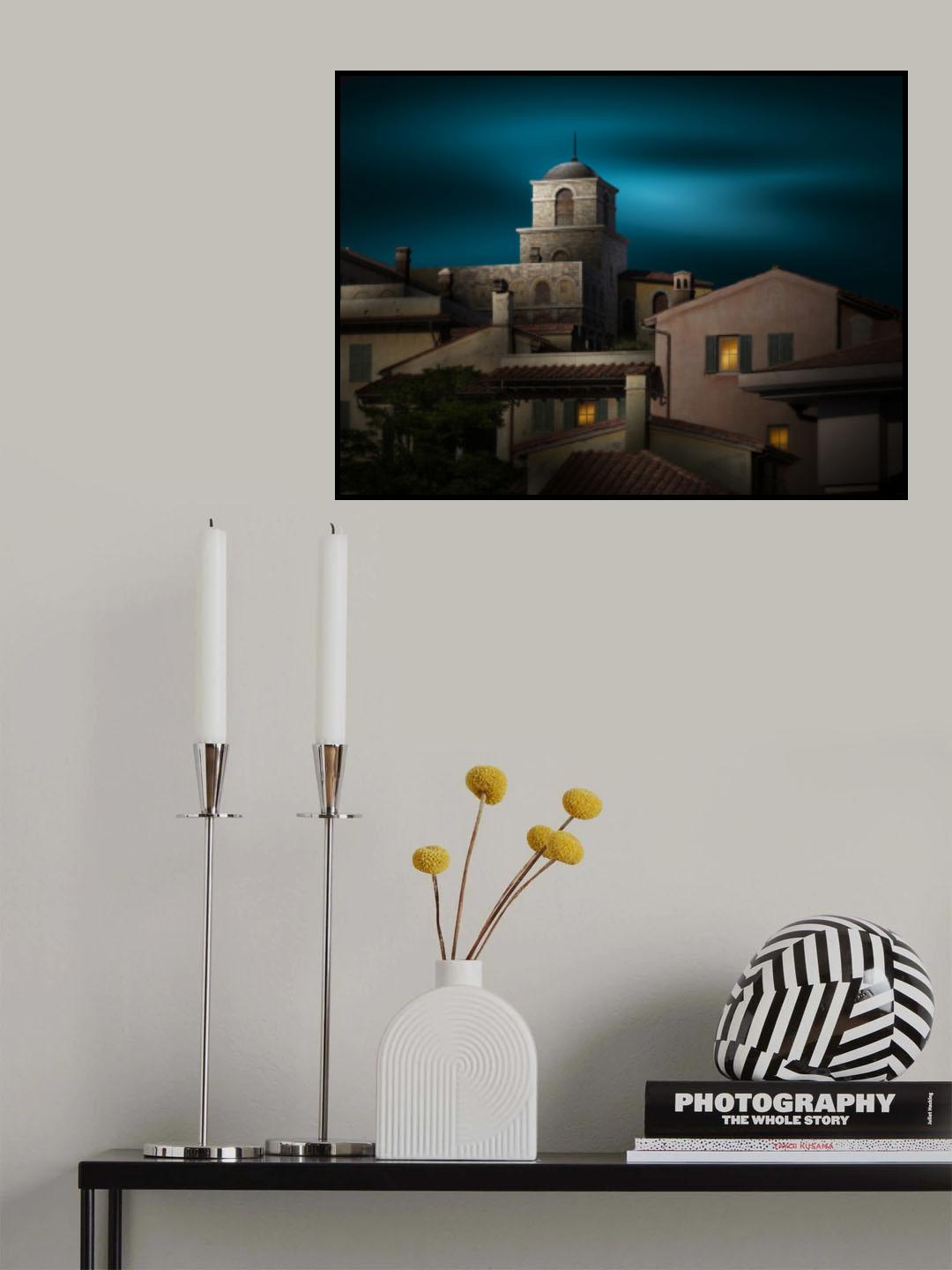 Fairytale Town Poster och Canvastavla