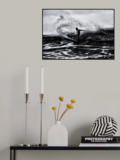 Surf at Hawaii Poster och Canvastavla