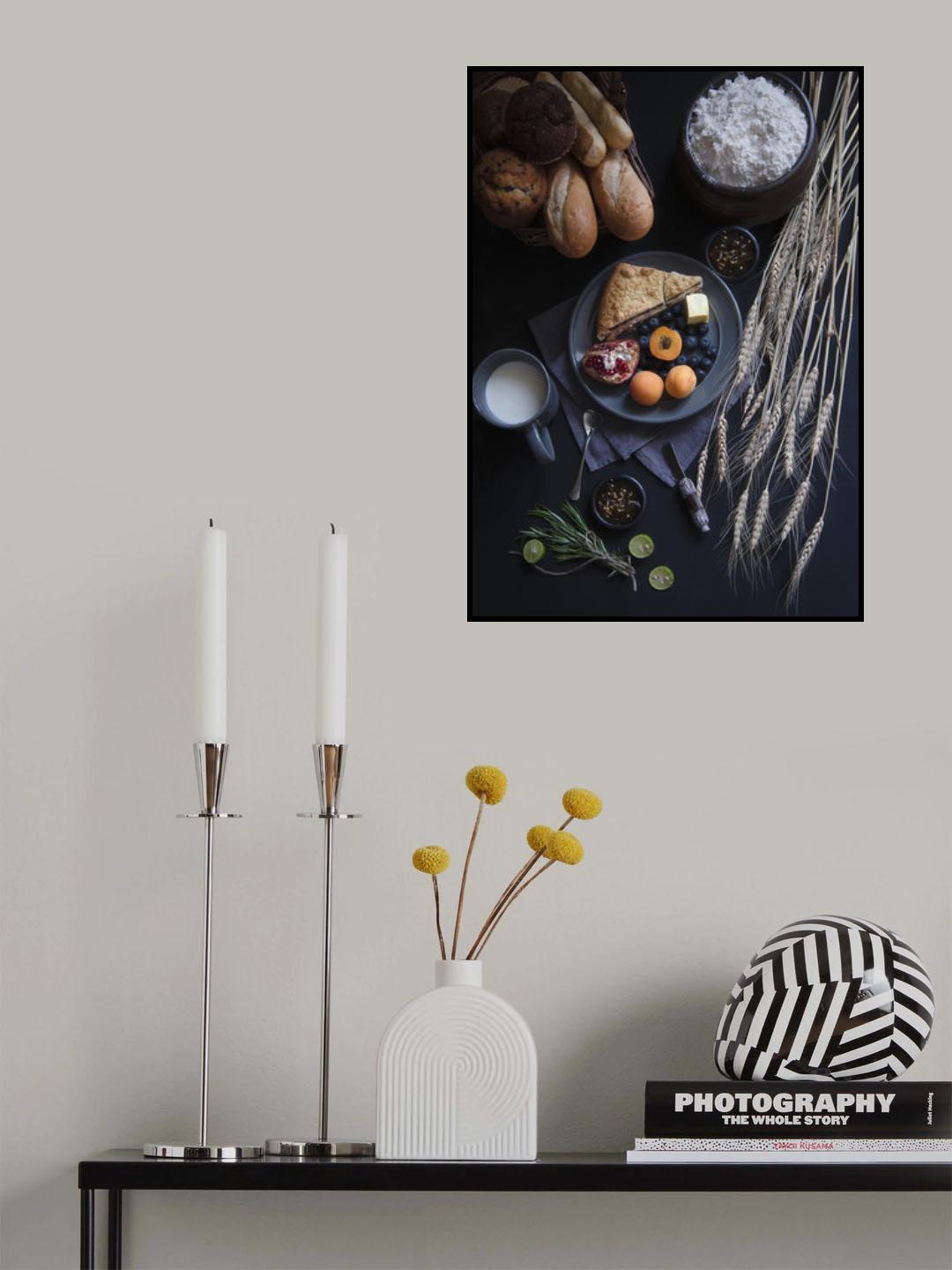 Pastry Delight Poster och Canvastavla