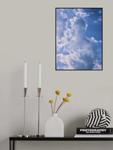 cloudy weather and sky background Poster och Canvastavla