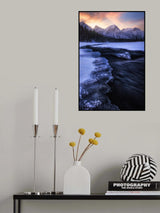 Jasper Winter Sunset Poster och Canvastavla