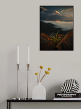 Mount Damavand in Spring Poster och Canvastavla