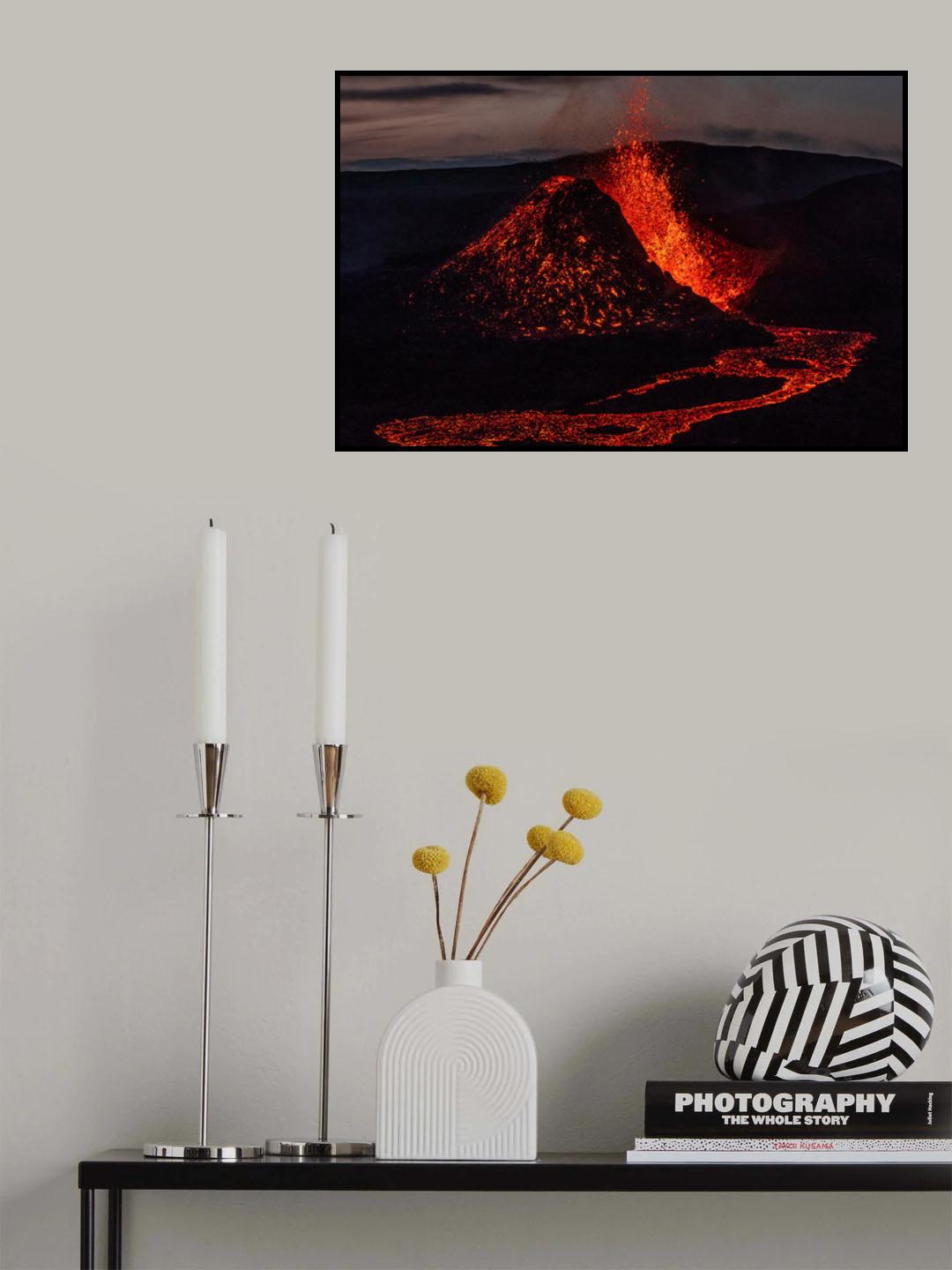 Glow in the Dark Poster och Canvastavla