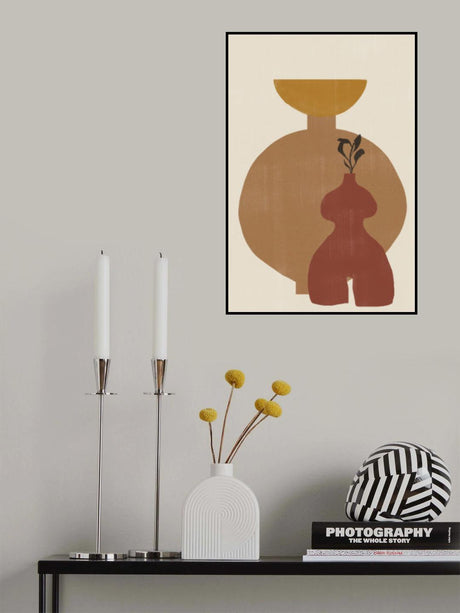 Vase No10. Poster och Canvastavla