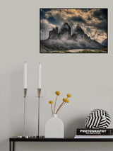 Le tre cime di Lavaredo Poster och Canvastavla