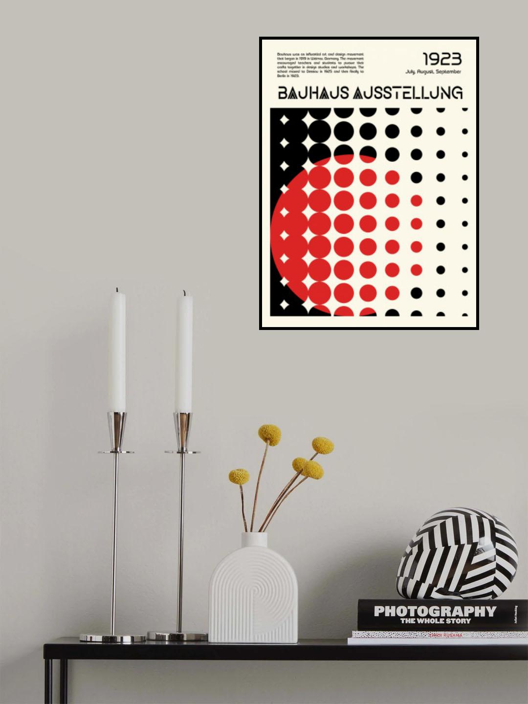 Bauhaus Ausstellung Poster och Canvastavla