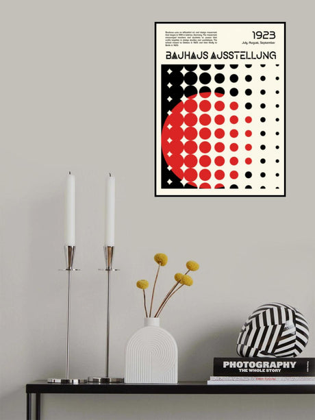 Bauhaus Ausstellung Poster och Canvastavla
