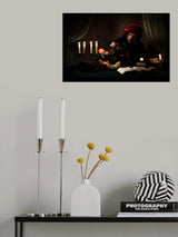 Portrait with candles Poster och Canvastavla
