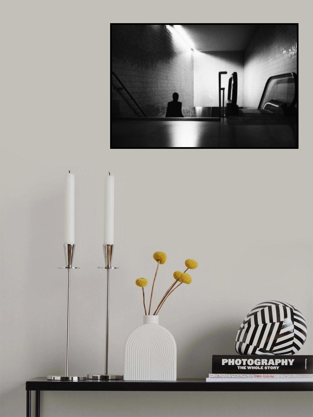 Black Shadow Poster och Canvastavla