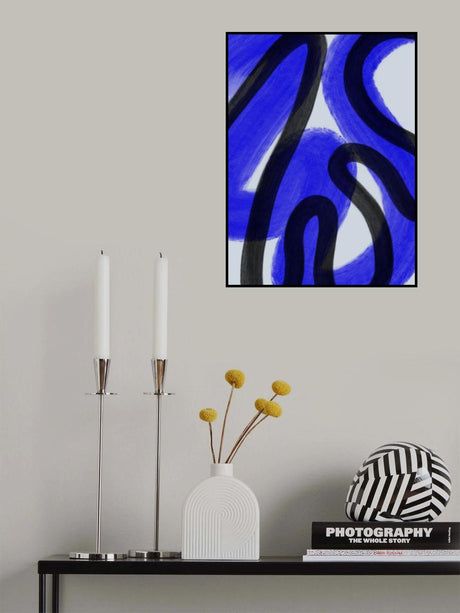 Cobalt I Poster och Canvastavla