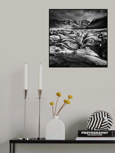 The Black Glacier Poster och Canvastavla
