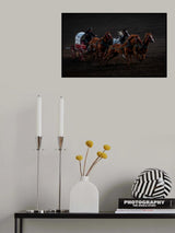 When the gun fired. Poster och Canvastavla