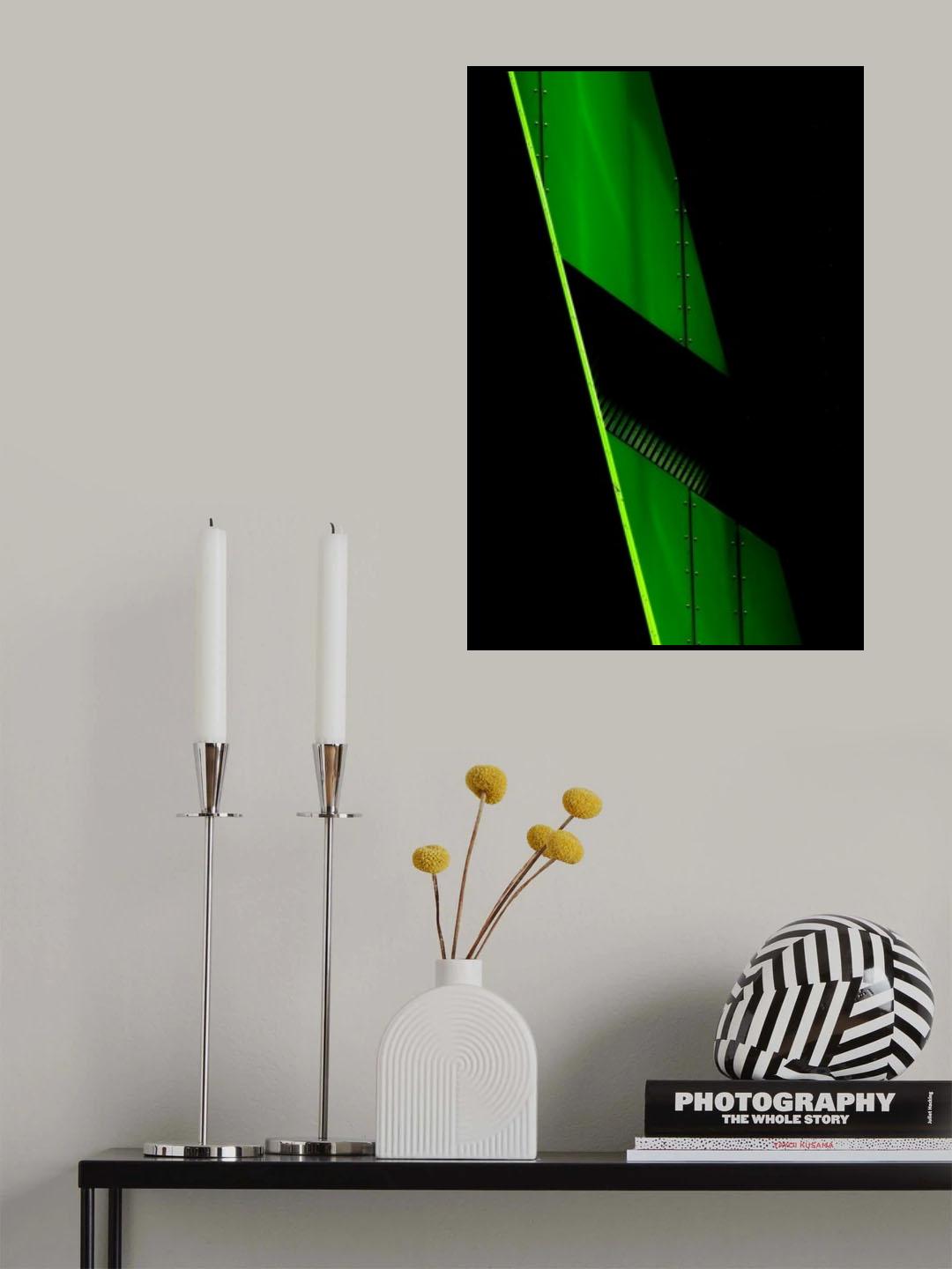 Green Mood Poster och Canvastavla