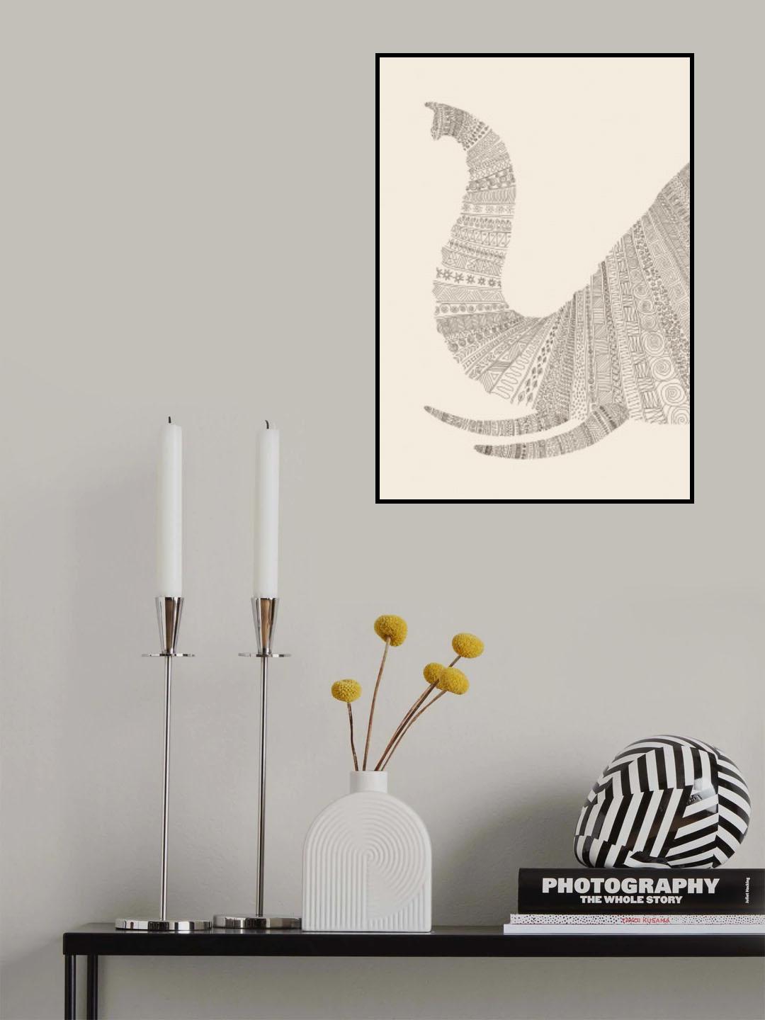 Elephant Nº1 Poster och Canvastavla