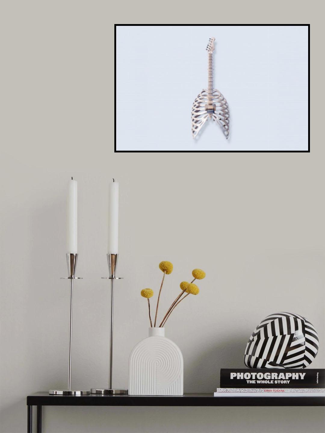 Music in the Bones Poster och Canvastavla