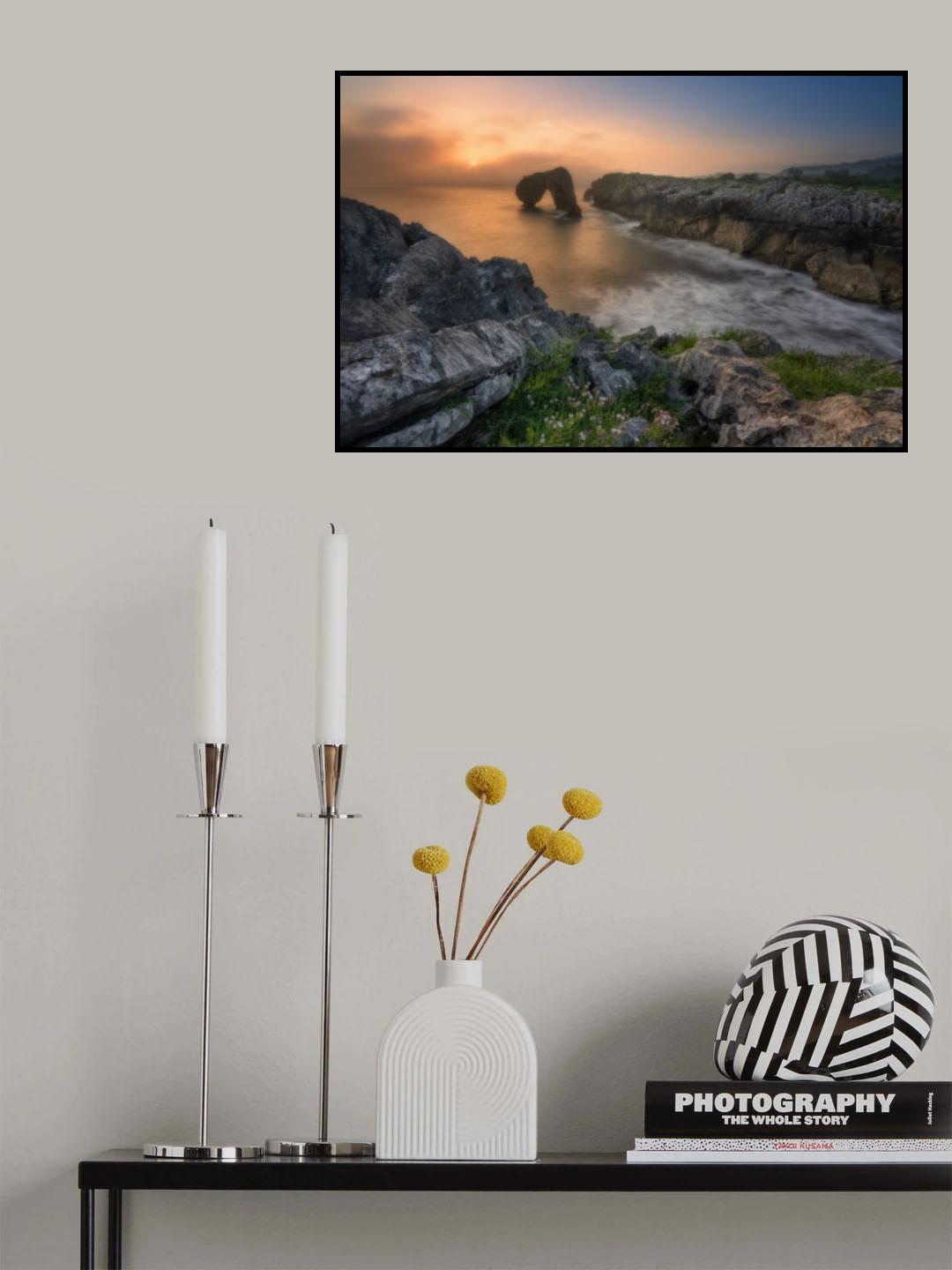 "LIGHTLY FOGGY MORNING" Poster och Canvastavla