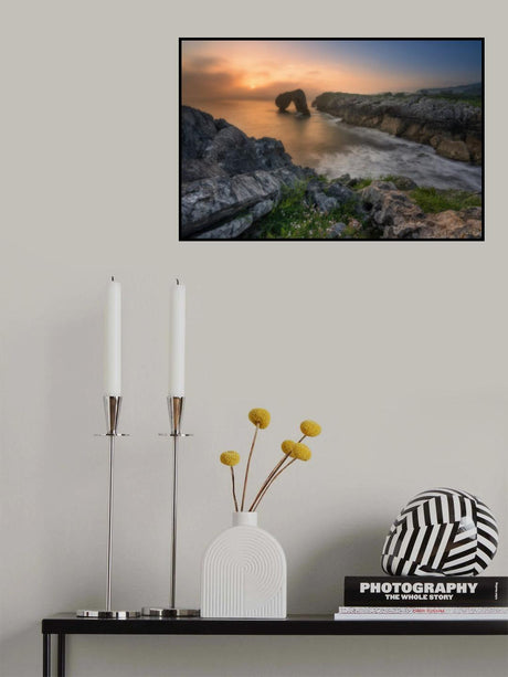 "LIGHTLY FOGGY MORNING" Poster och Canvastavla
