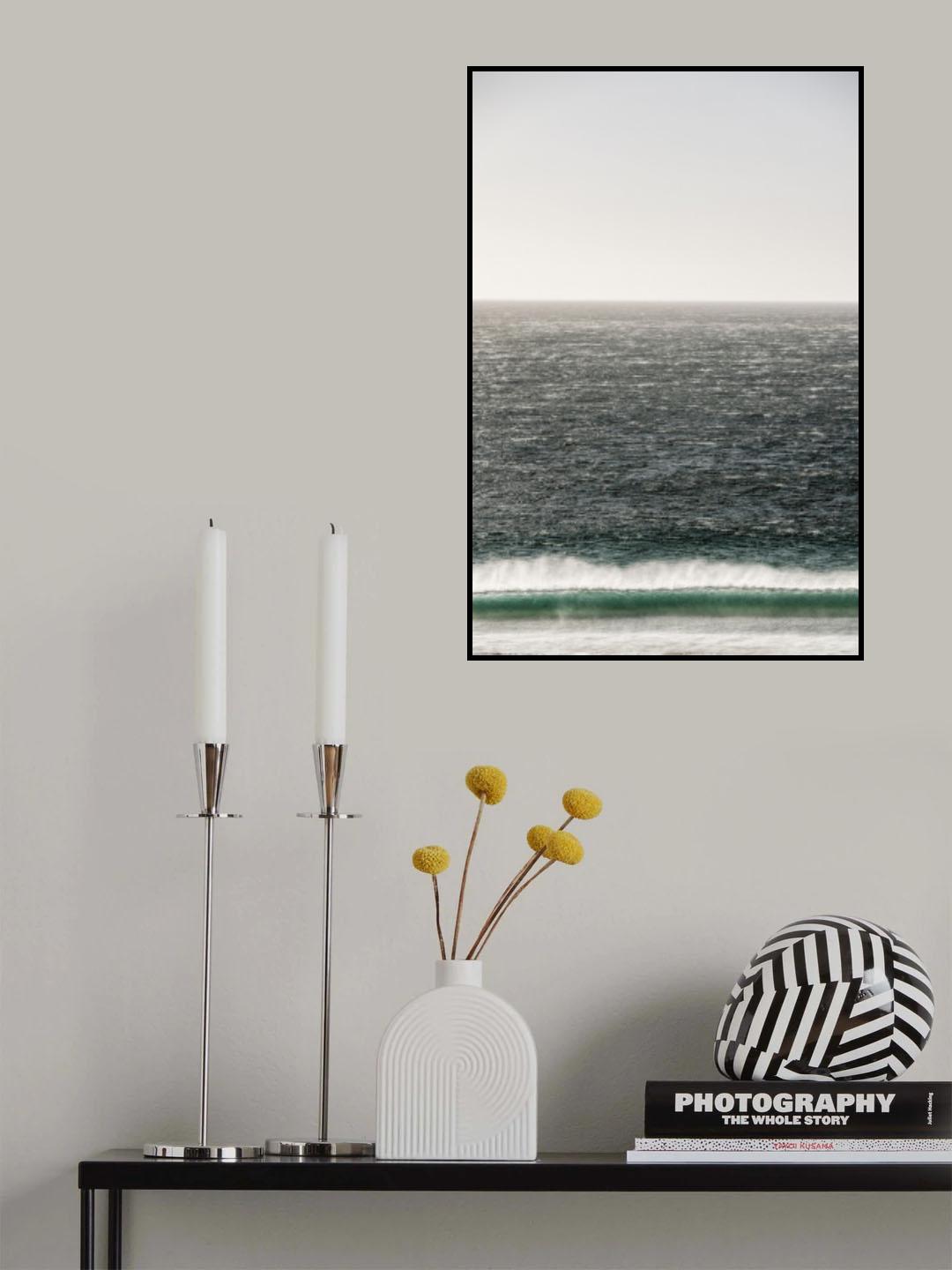 Crystal Seas Poster och Canvastavla