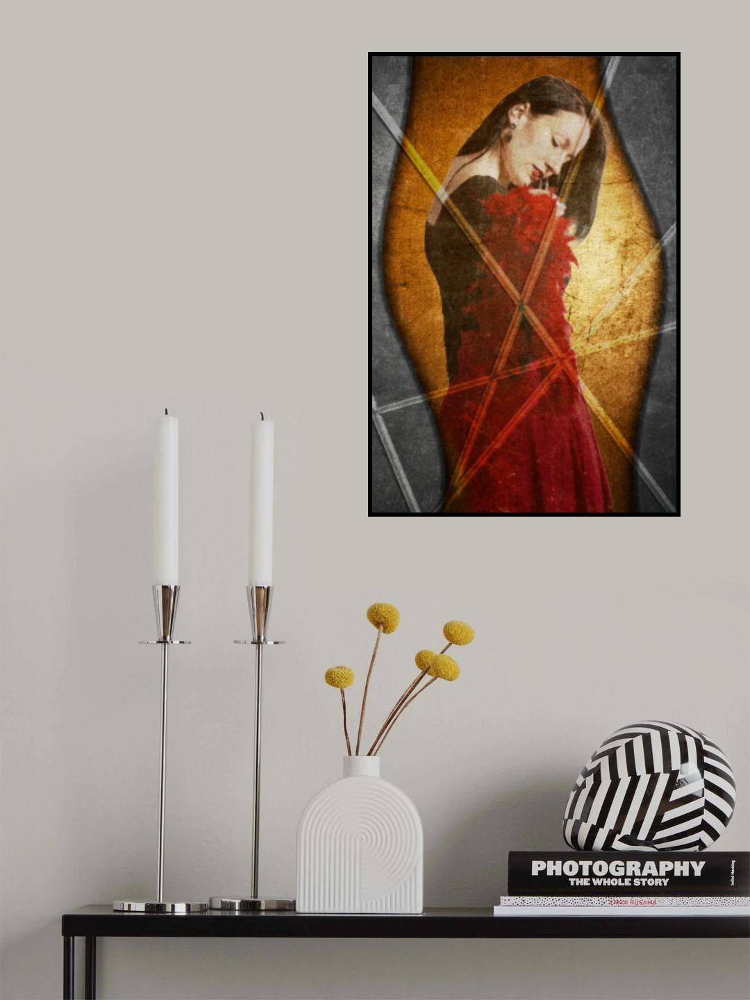 Flamenco Poster och Canvastavla