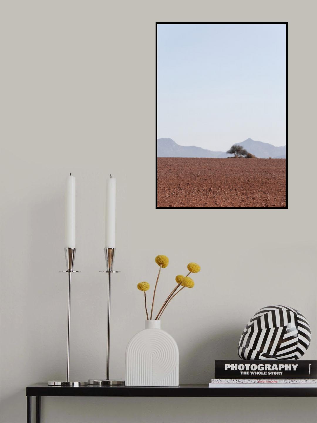 Swart Land No2 Poster och Canvastavla