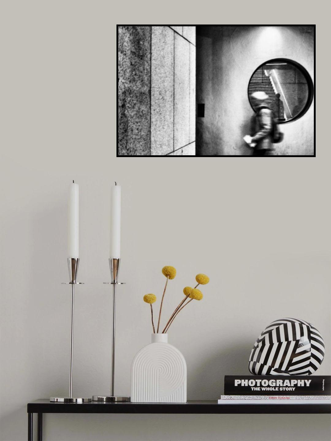 circle and lines Poster och Canvastavla