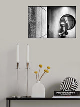 circle and lines Poster och Canvastavla
