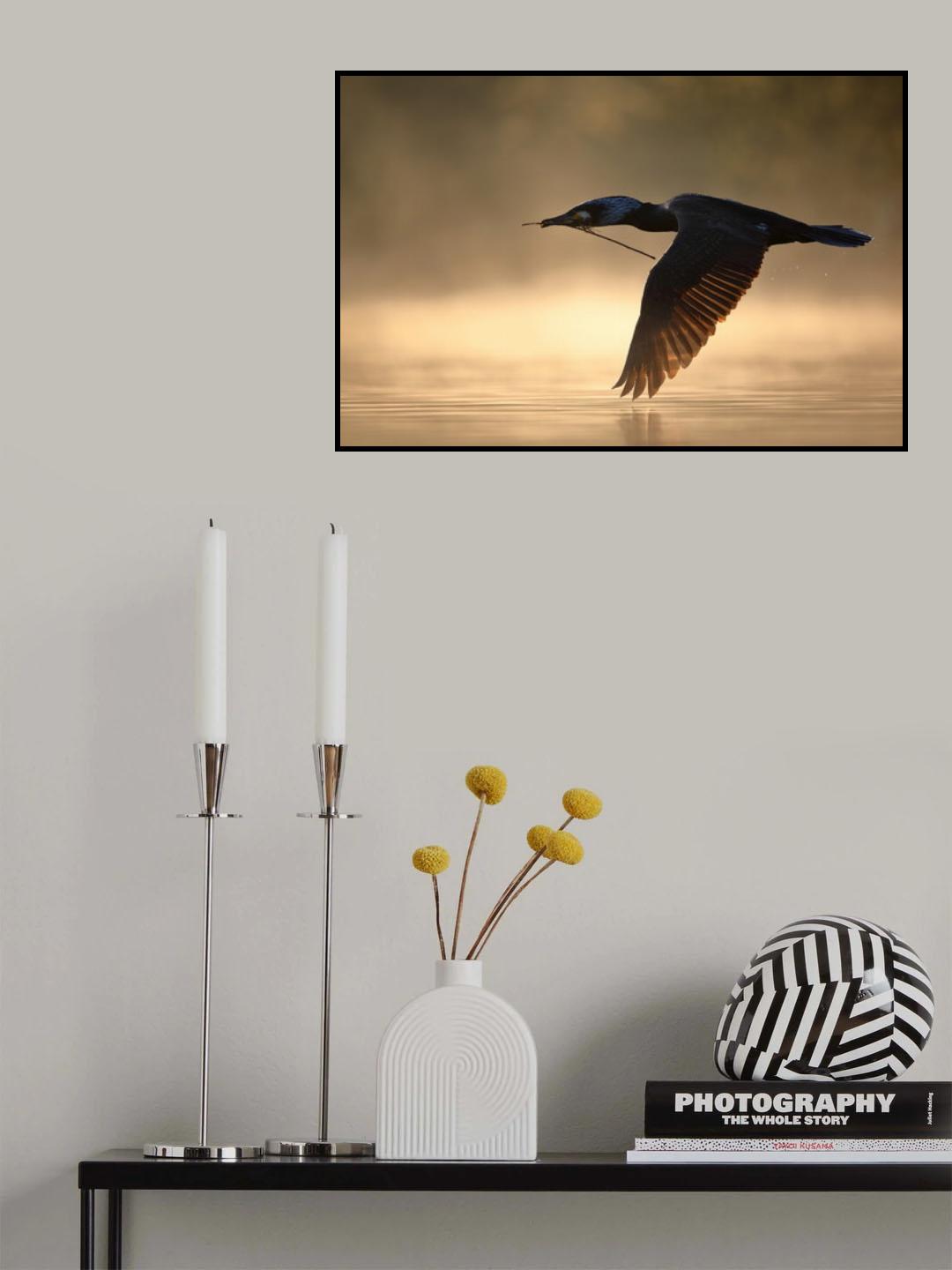 Construction du nid Poster och Canvastavla
