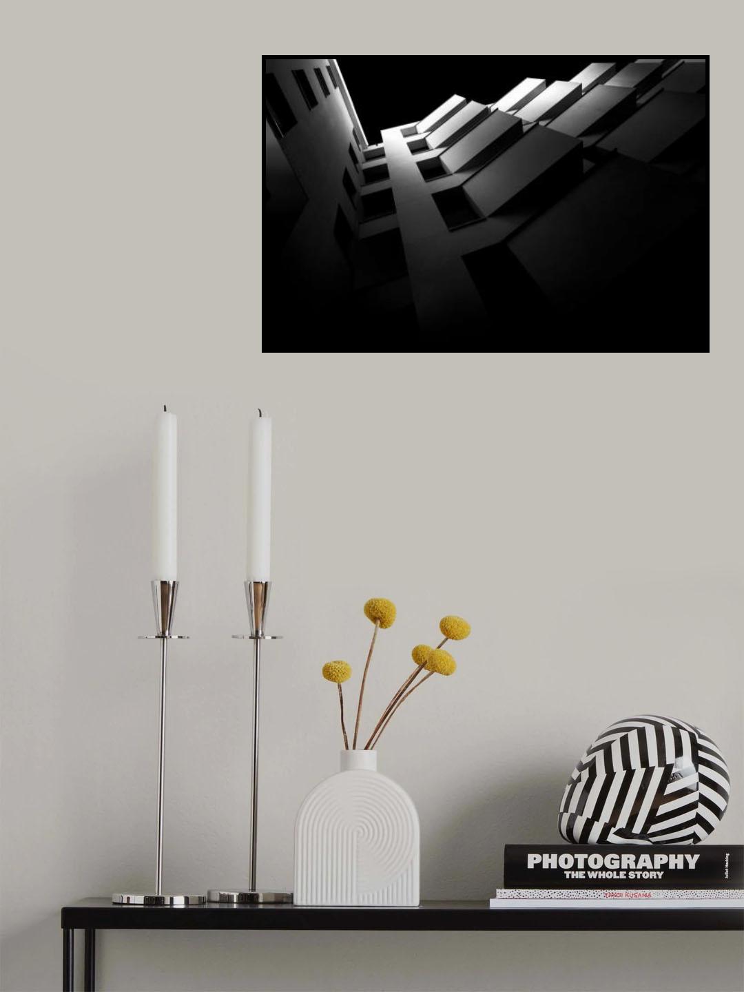 Concret Hurdles Poster och Canvastavla
