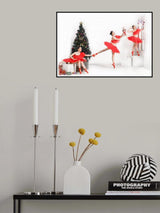 Triple ballerinas Poster och Canvastavla