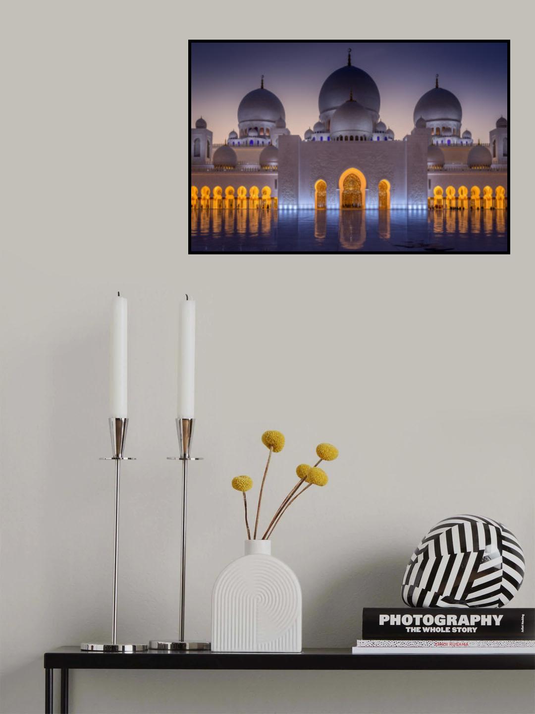 Mosque Poster och Canvastavla