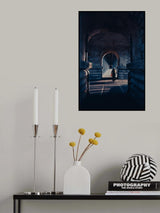 Lone biker Poster och Canvastavla
