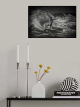 Bottom Turn Poster och Canvastavla