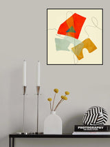 Shapes&lines4 Poster och Canvastavla