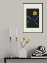 Minimal Sunset Vibes #1 Poster och Canvastavla