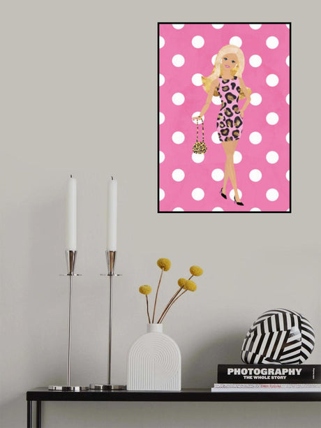 Barbie Polkadots Poster och Canvastavla