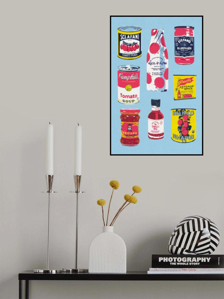 Canned Tomatoes Poster och Canvastavla
