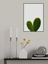 Heart Cactus Poster och Canvastavla