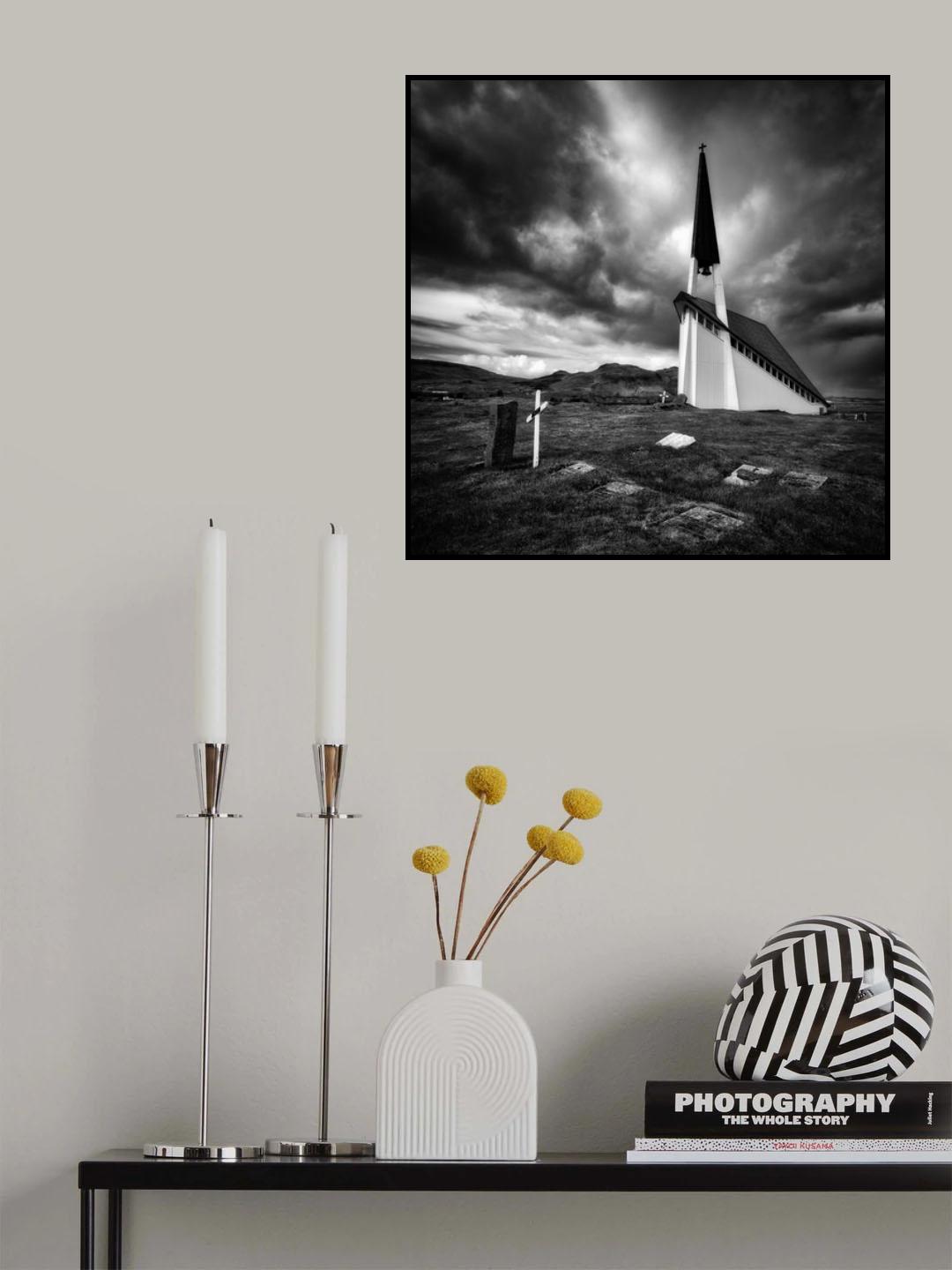 Church Poster och Canvastavla