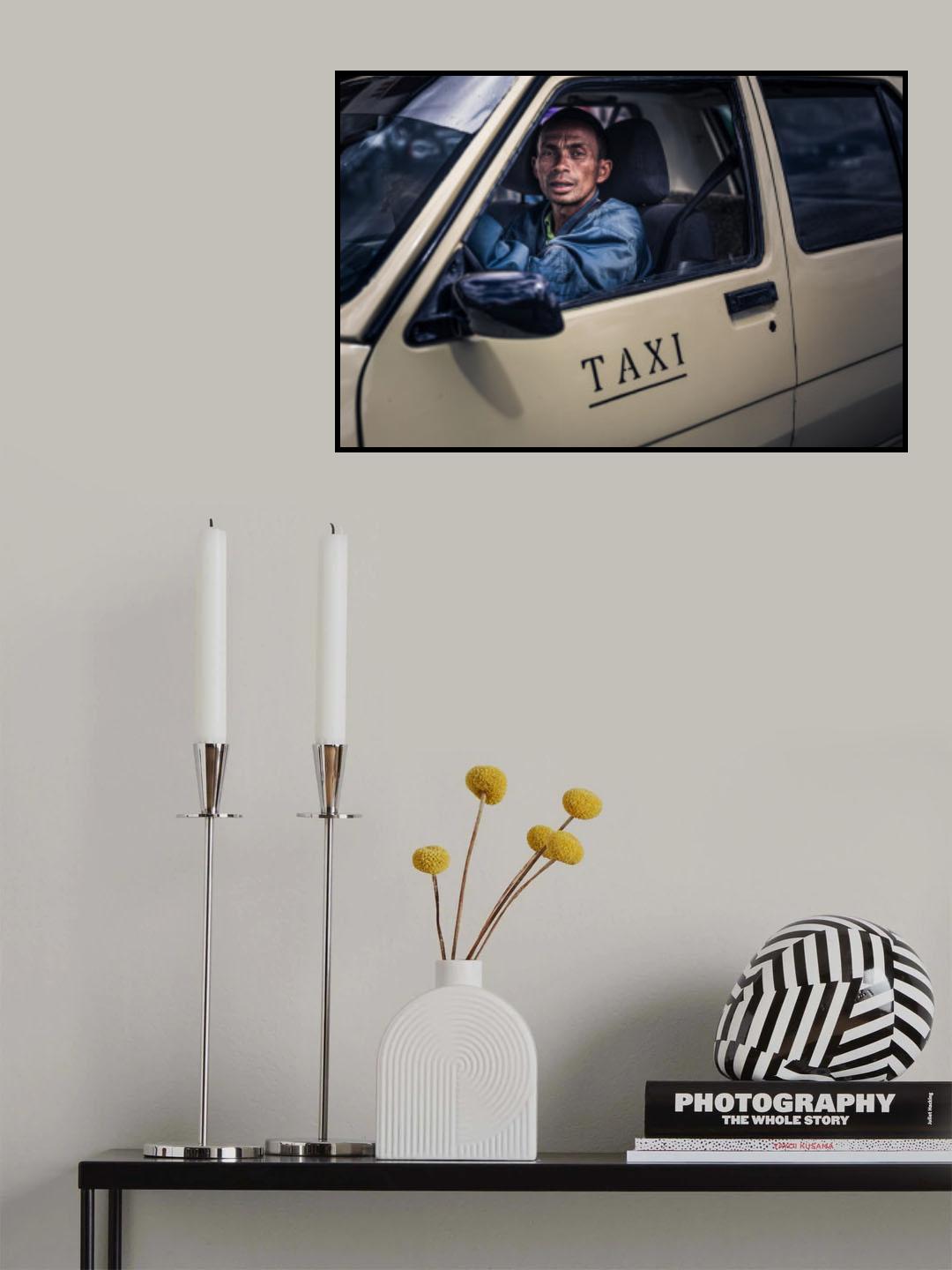 Taxi driver Poster och Canvastavla