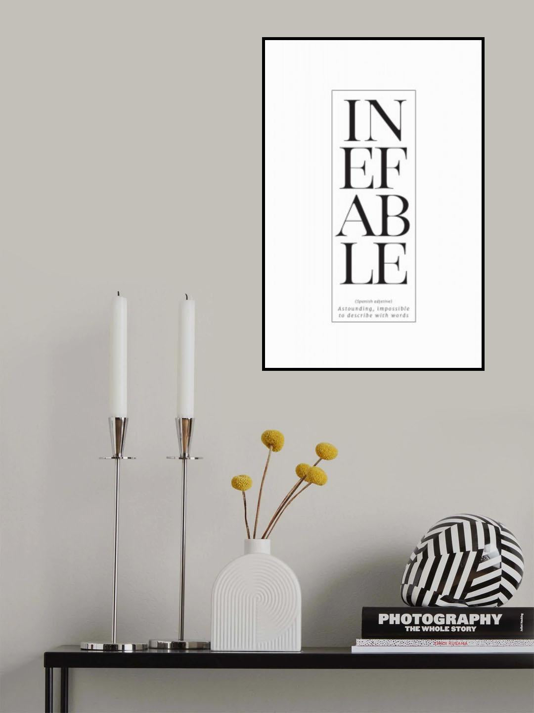 Astounding Inefable Poster och Canvastavla