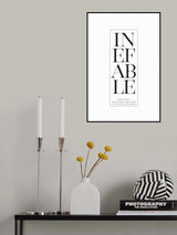 Astounding Inefable Poster och Canvastavla