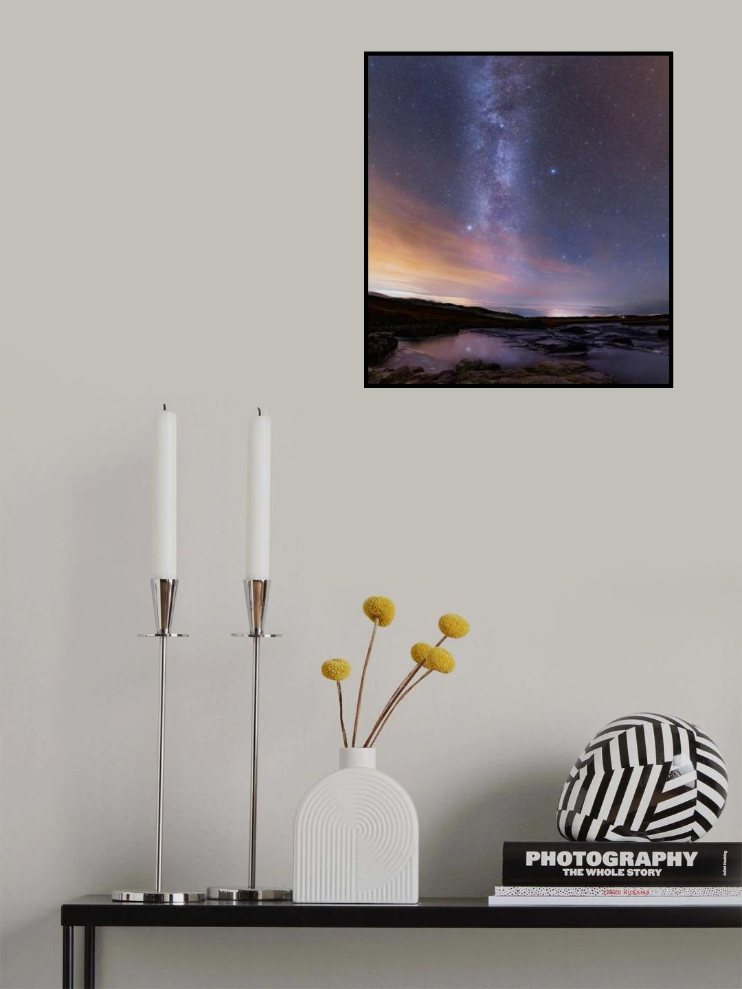 Milky way Poster och Canvastavla